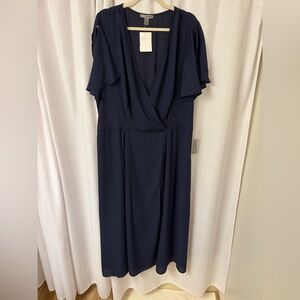 Chic Navy Maxi Dress for Women